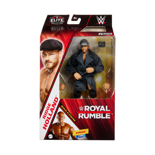 mattel WWE Action Figure Elite Collection Royal Rumble Ridge Holland With Build-A-Figure