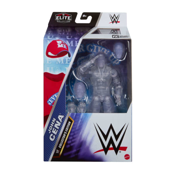mattel WWE Elite John Cena Action Figure Greatest Hits 2025 6-inch Transparent Collectible With Accessories