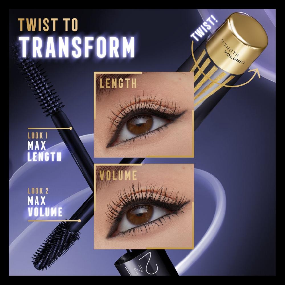 Max Factor Masterpiece 2 In 1 Lash WOW Mascara