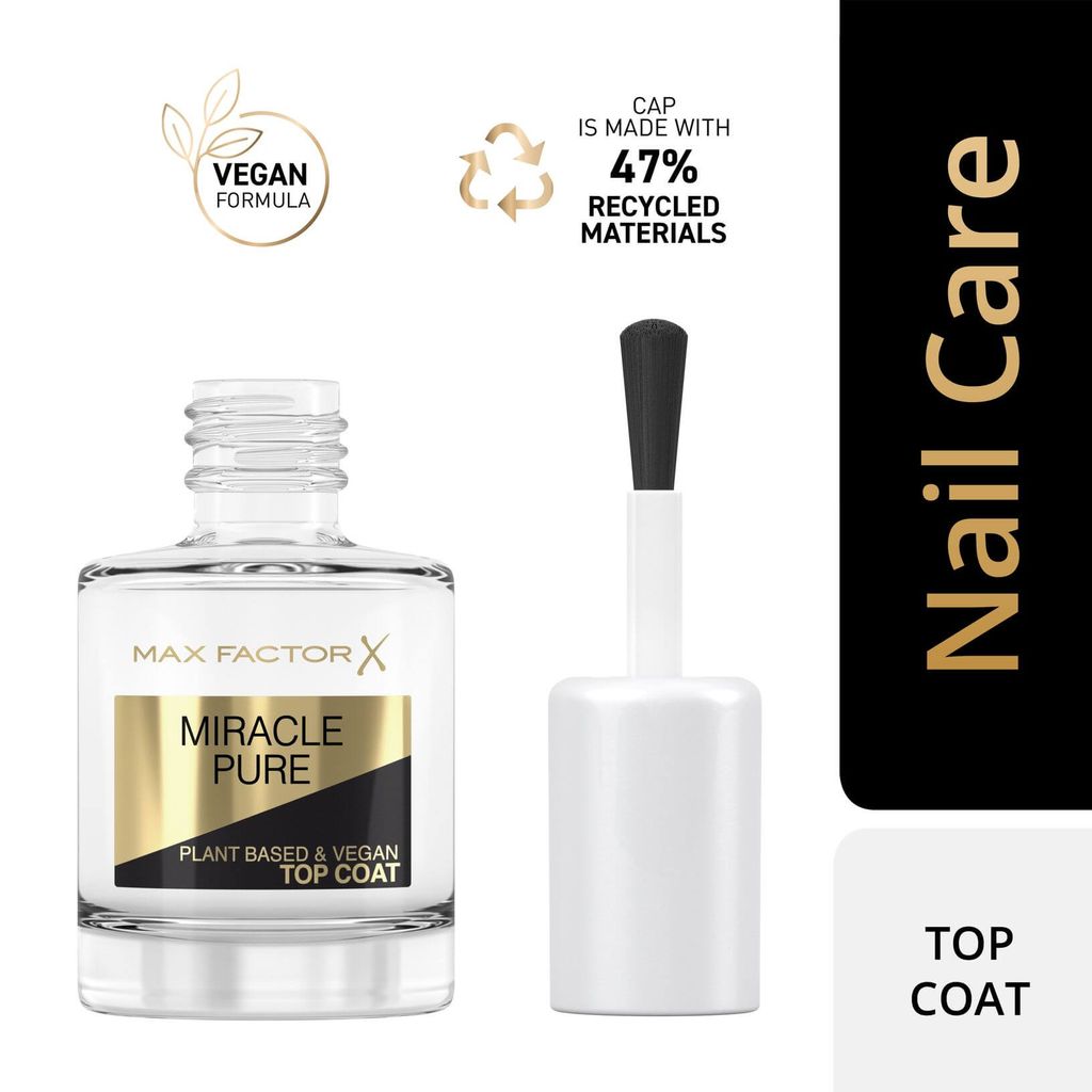 max factor Miracle Pure Nail Care Vegan Top Coat