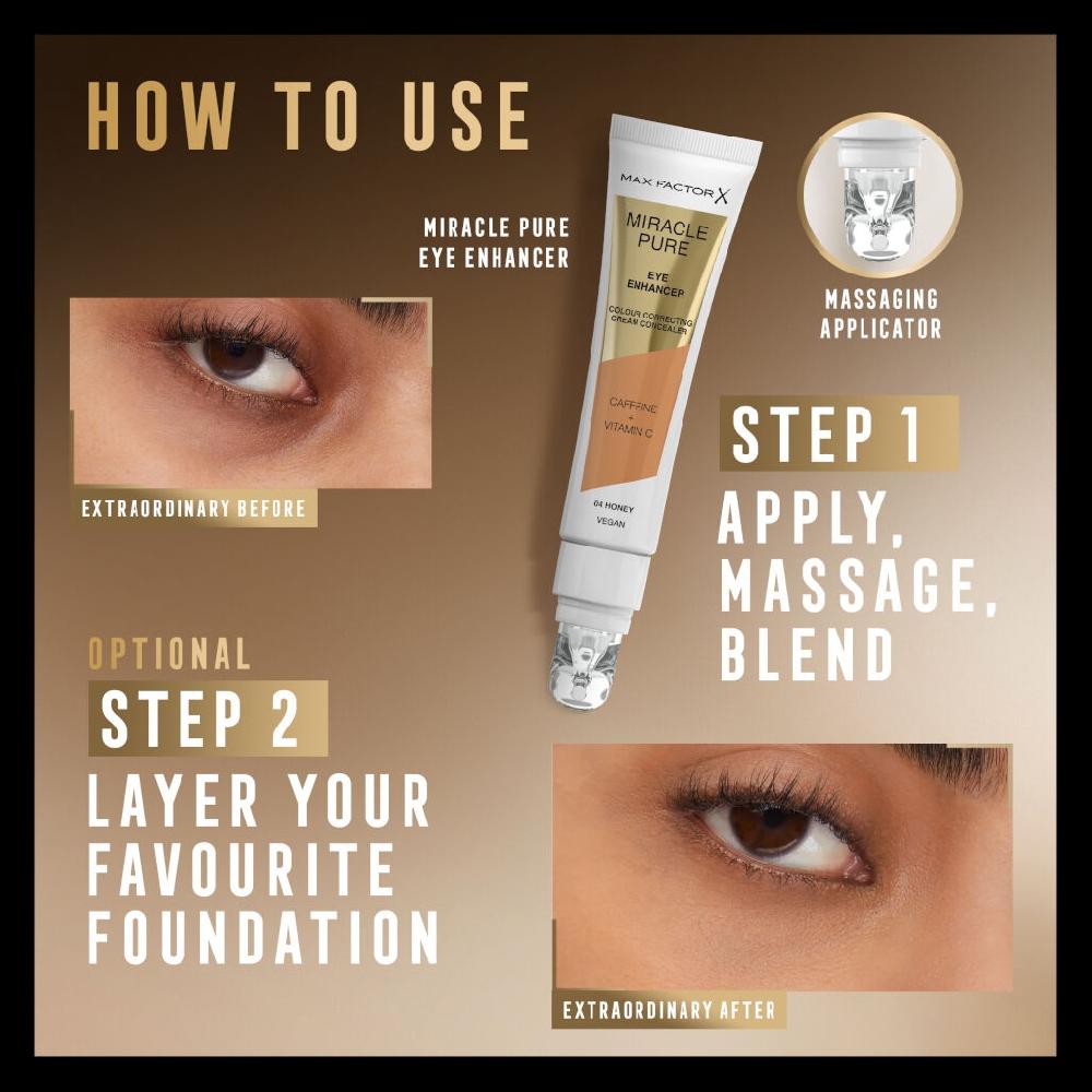 Max Factor Miracle Pure Colour Correcting & Anti-Fatigue Eye Enhancer
