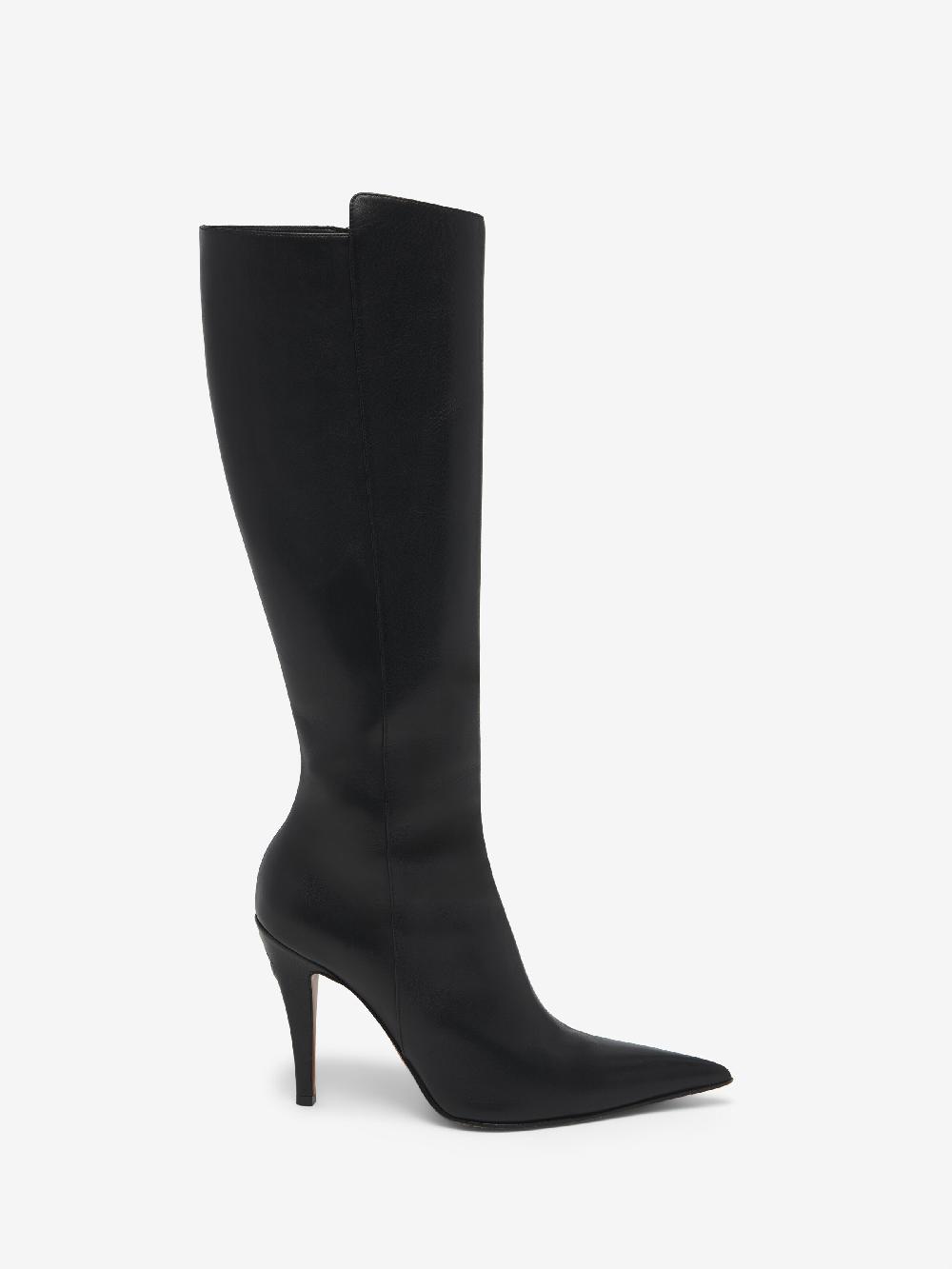 Mcq Alexander Mcqueen Women's Birdee Knee-high Boot In Black