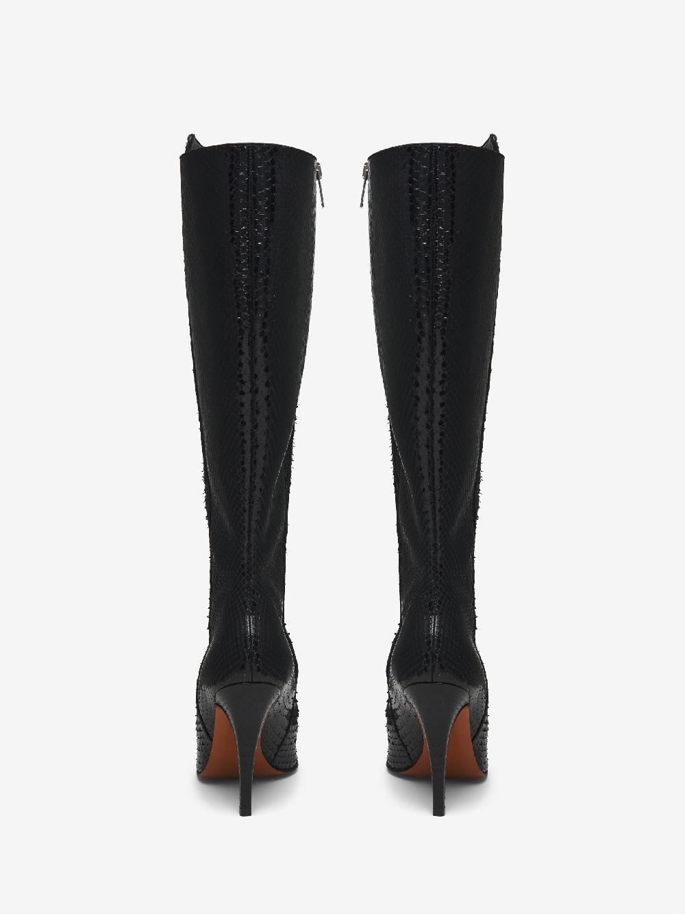 Mcq Alexander Mcqueen Women's Birdee Knee-high Boot In Black