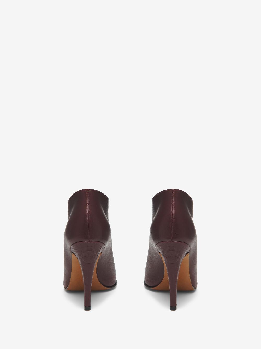 mcq alexander mcqueen Women's Birdee Slashed Pump in Bordeaux