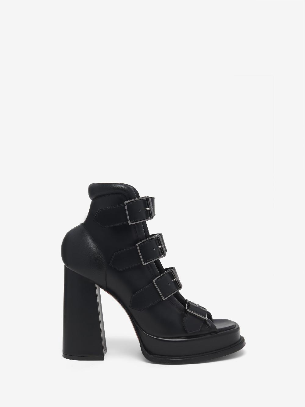 Mcq Alexander Mcqueen Women's Caged Sandal In Black