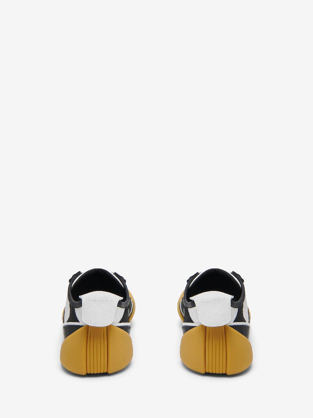 Mcq Alexander Mcqueen Women's Flexion Sneaker In Black/White