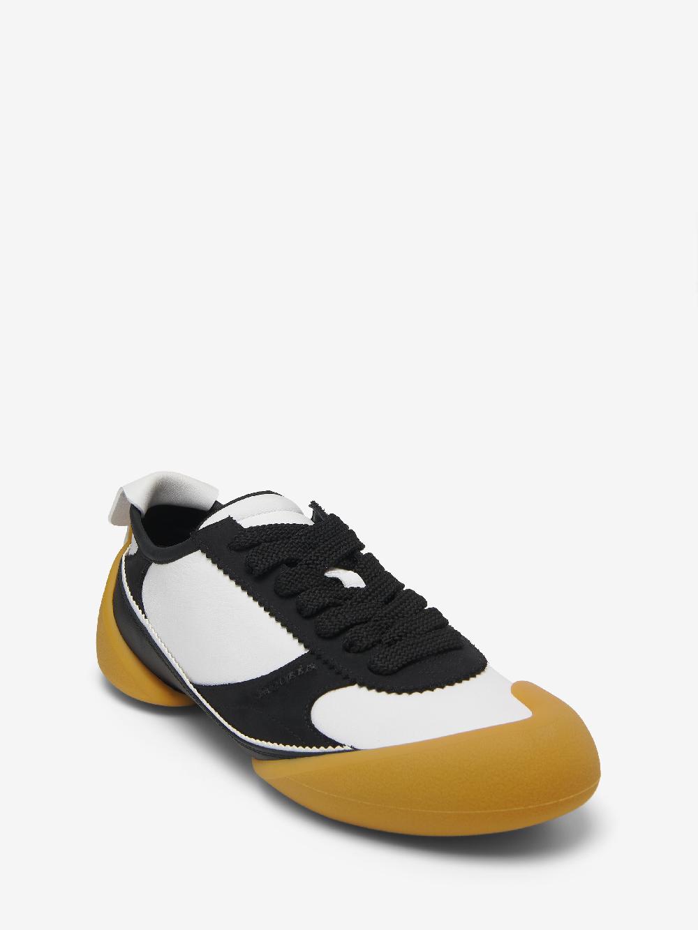 mcq alexander mcqueen Women's Flexion Sneaker in Black/White