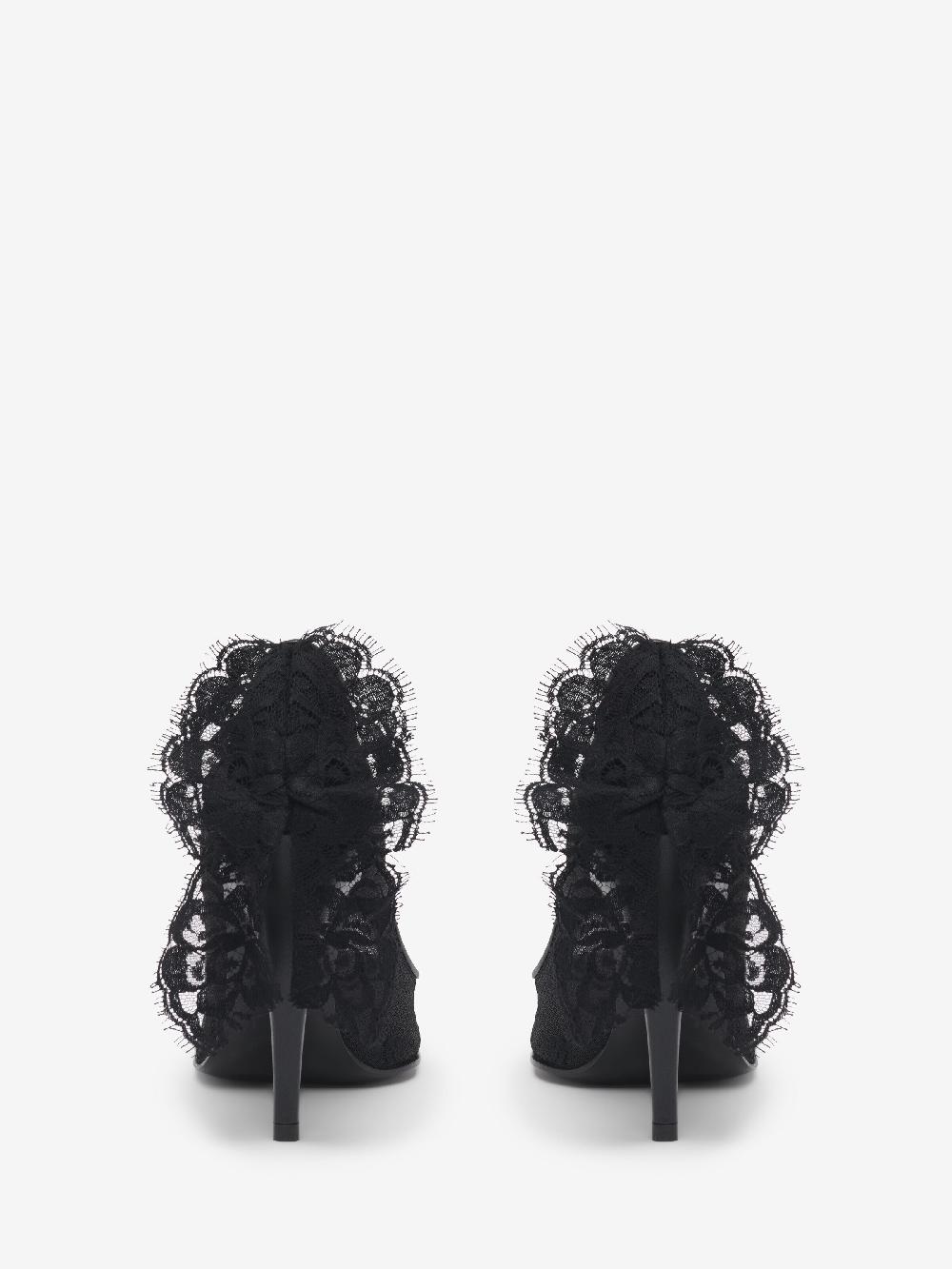 Mcq Alexander Mcqueen Women's Heron Lace Pump In Black