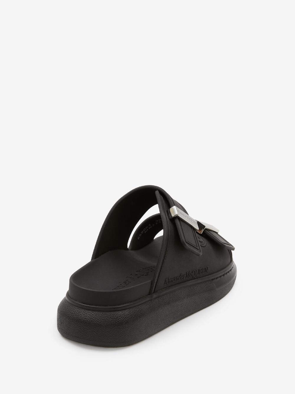 Mcq Alexander Mcqueen Women's Hybrid Slide In Black/Silver