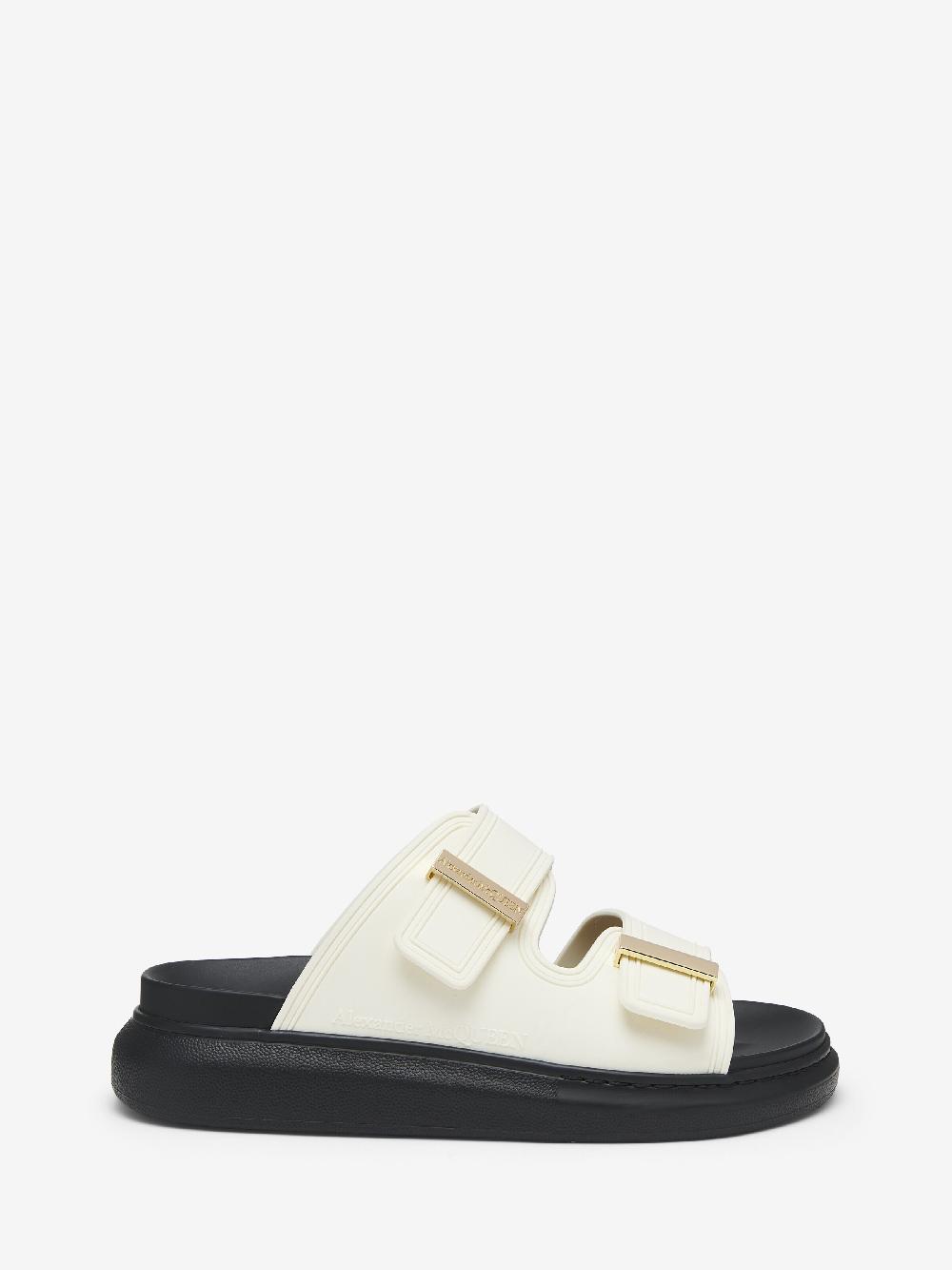 Mcq Alexander Mcqueen Women's Hybrid Slide In White/Black