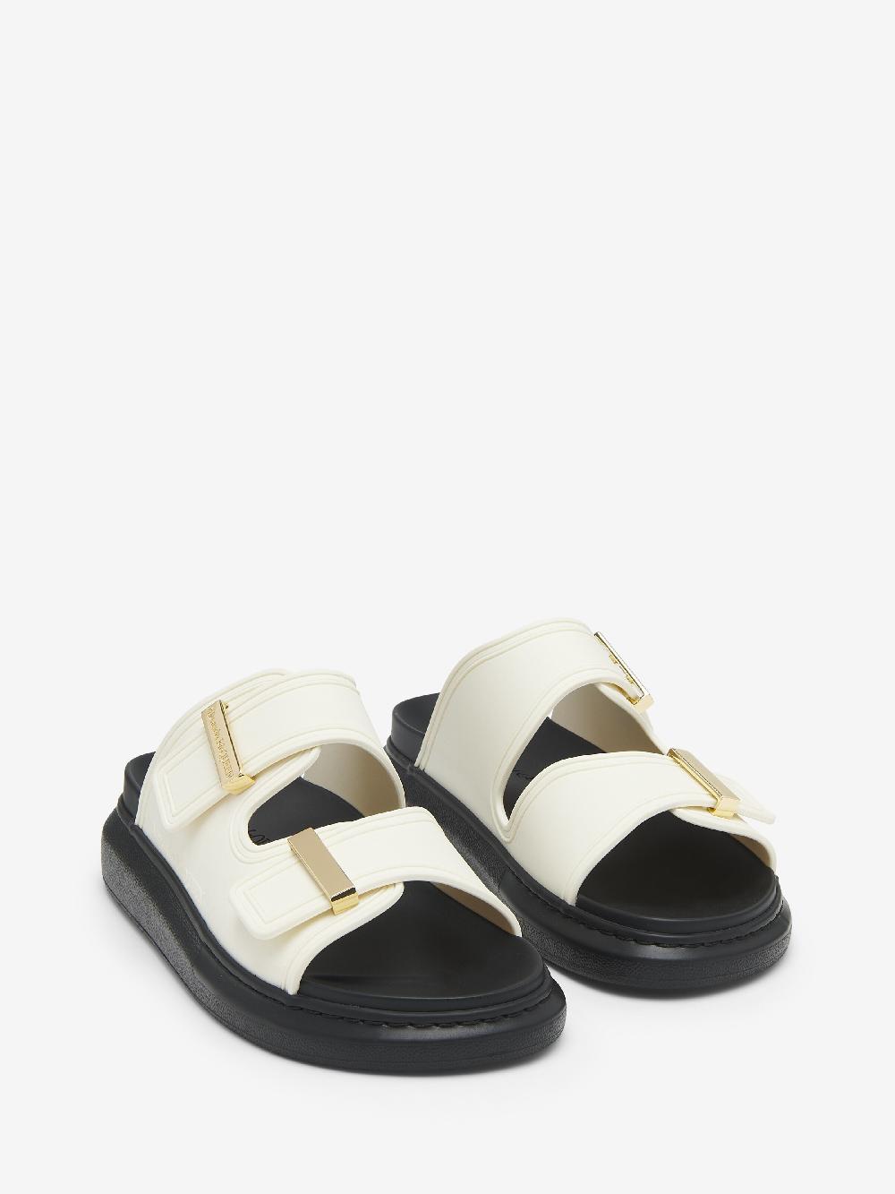 Mcq Alexander Mcqueen Women's Hybrid Slide In White/Black