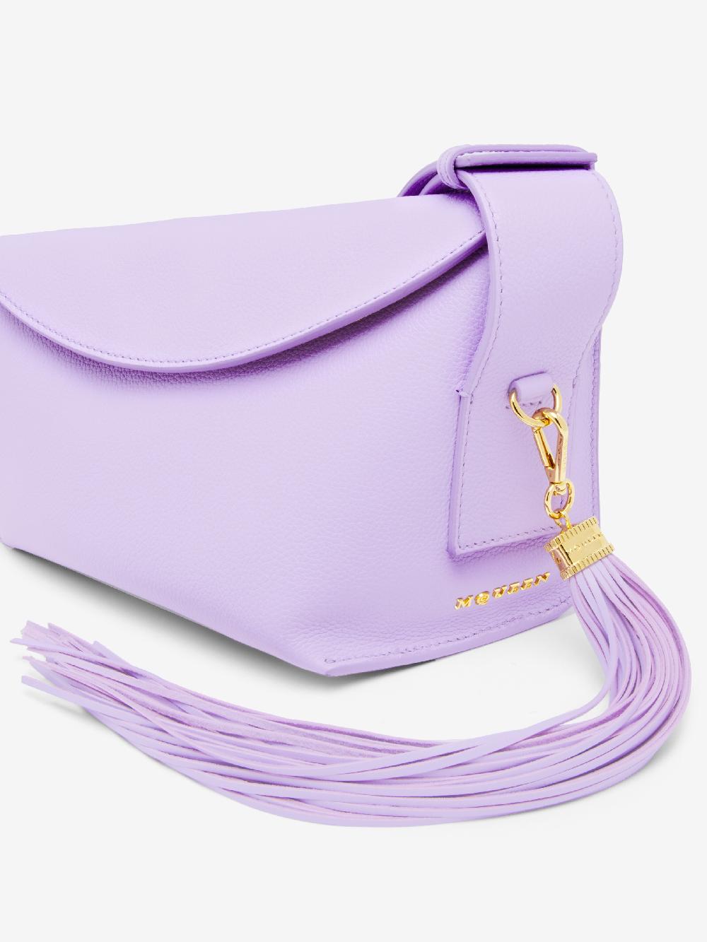mcq alexander mcqueen Women's Leather Tassel Charm in Lilac