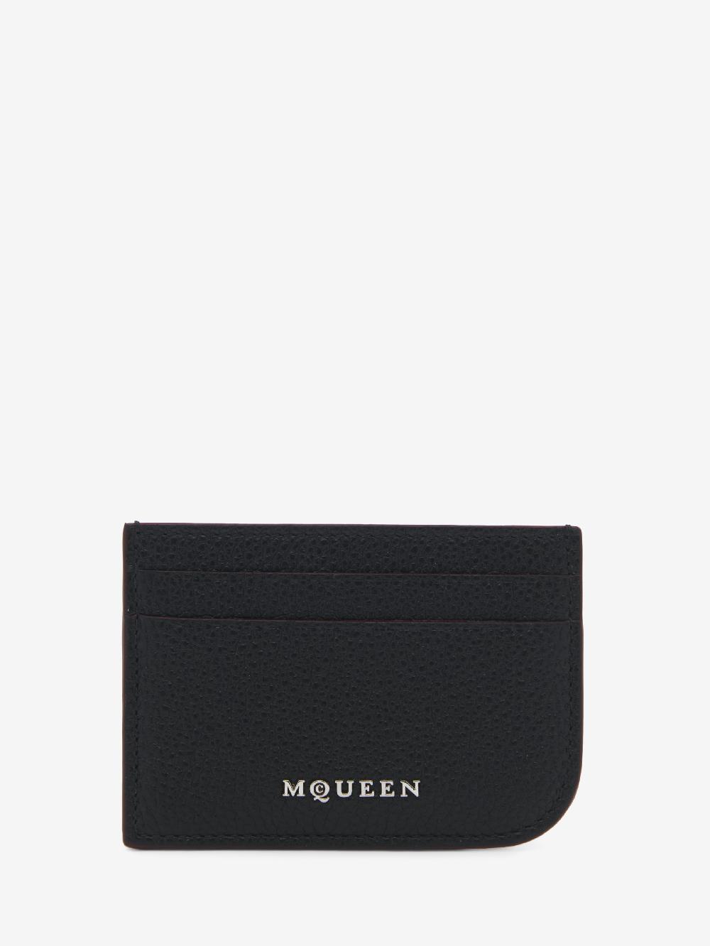 Mcq Alexander Mcqueen Women's McQueen Sling Card Holder In Black