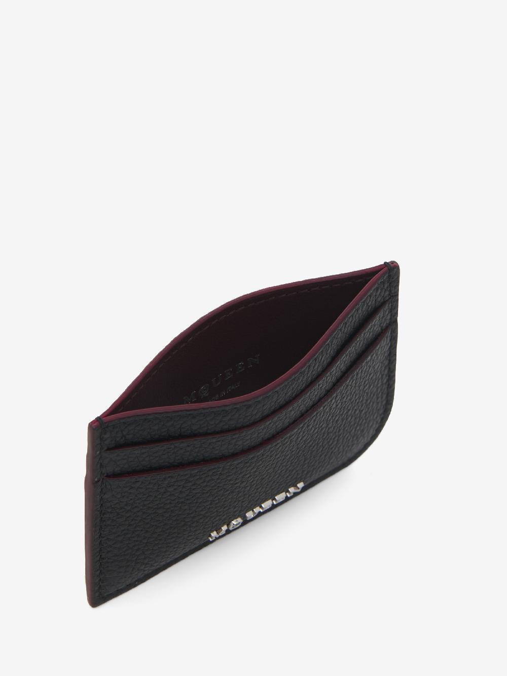 Mcq Alexander Mcqueen Women's McQueen Sling Card Holder In Black