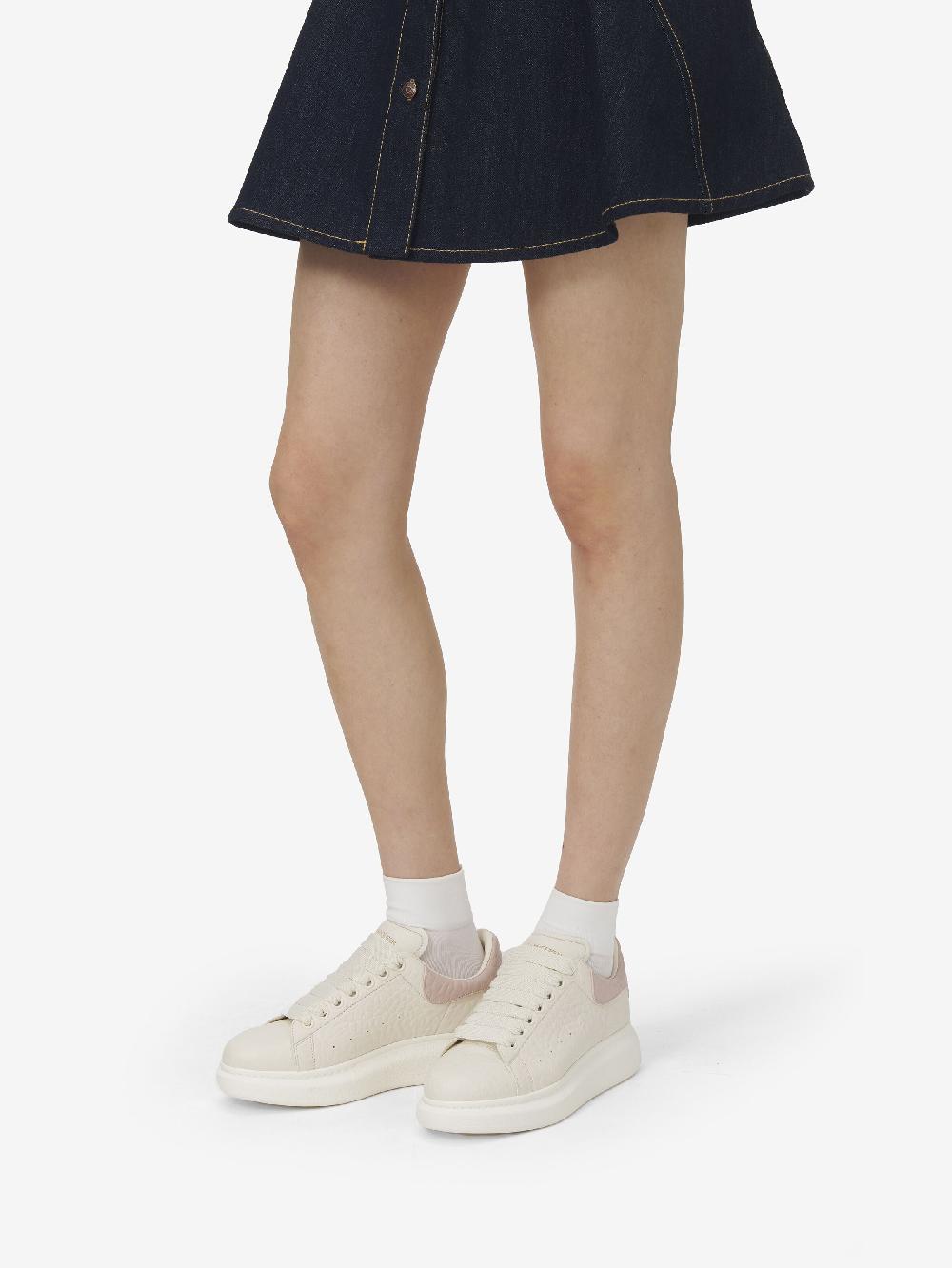 Mcq Alexander Mcqueen Women's Oversized Sneaker In Off White/Pink