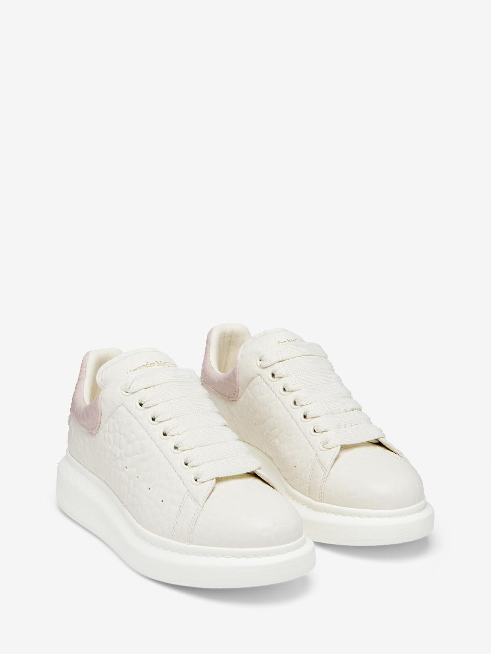 Mcq Alexander Mcqueen Women's Oversized Sneaker In Off White/Pink