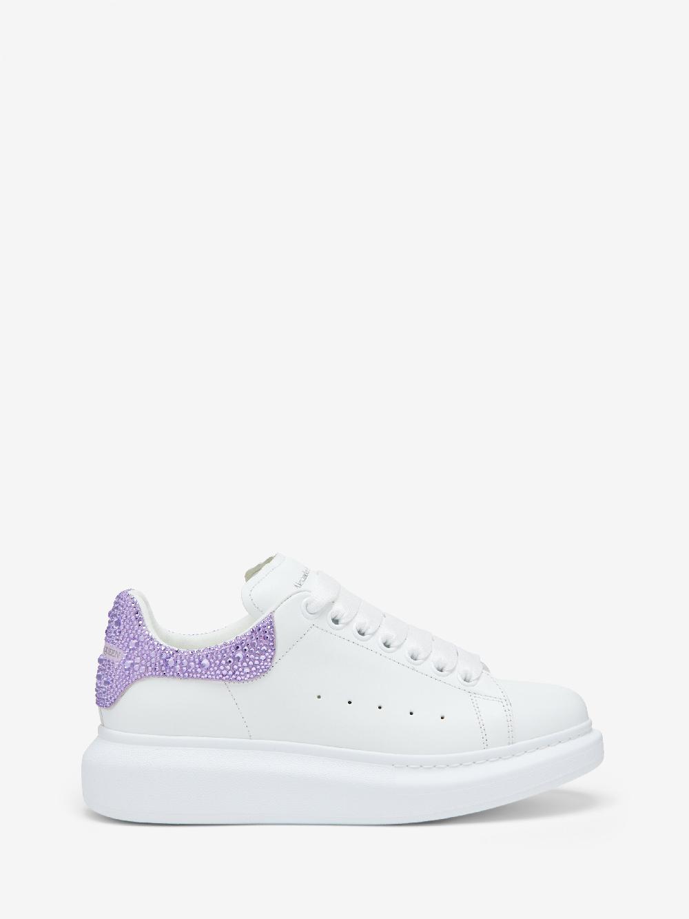 Mcq Alexander Mcqueen Women's Oversized Sneaker In White/Lilac