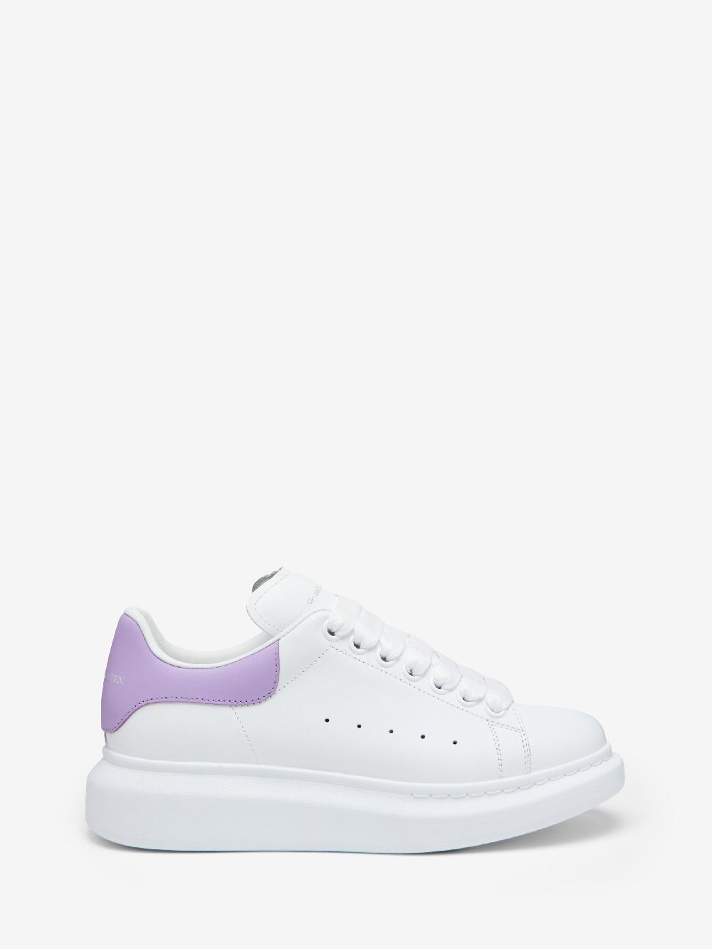 Mcq Alexander Mcqueen Women's Oversized Sneaker In White/Lilac