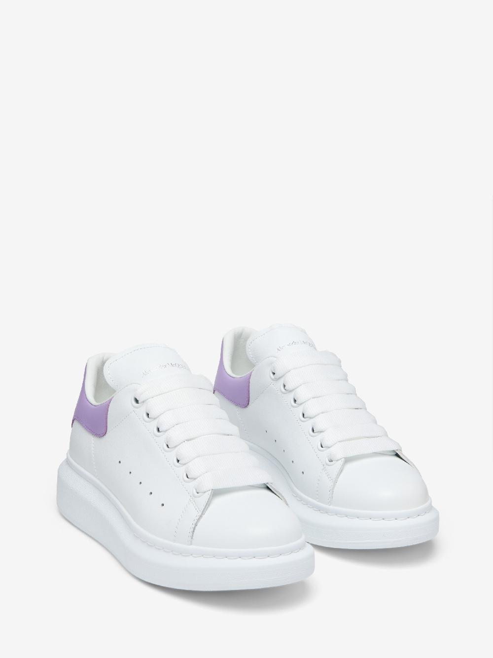 Mcq Alexander Mcqueen Women's Oversized Sneaker In White/Lilac