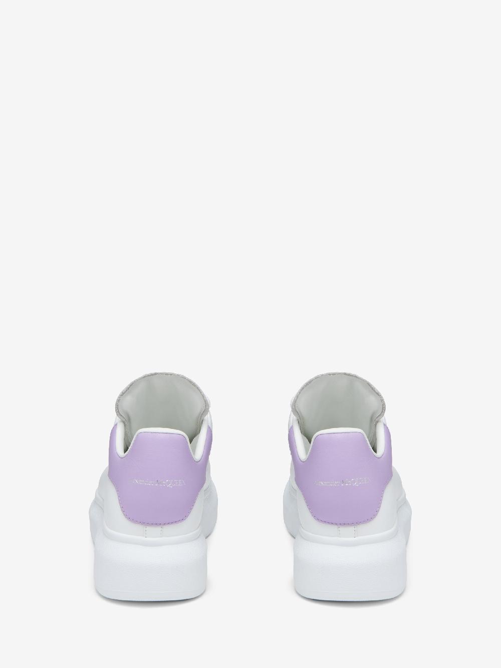 mcq alexander mcqueen Women's Oversized Sneaker in White/Lilac