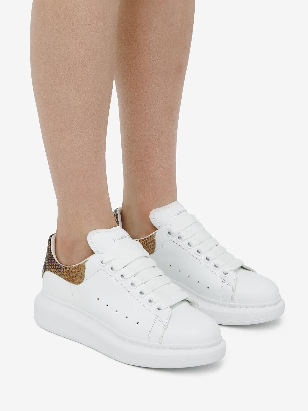 Mcq Alexander Mcqueen Women's Oversized Sneaker In White/Natural