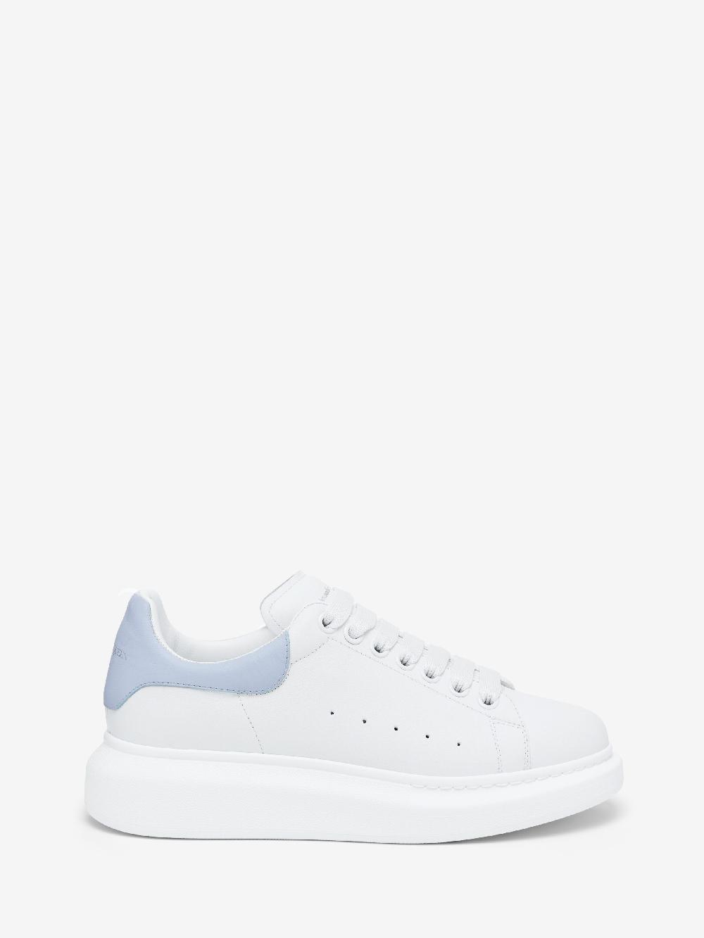 Mcq Alexander Mcqueen Women's Oversized Sneaker In White/Shirting Blue