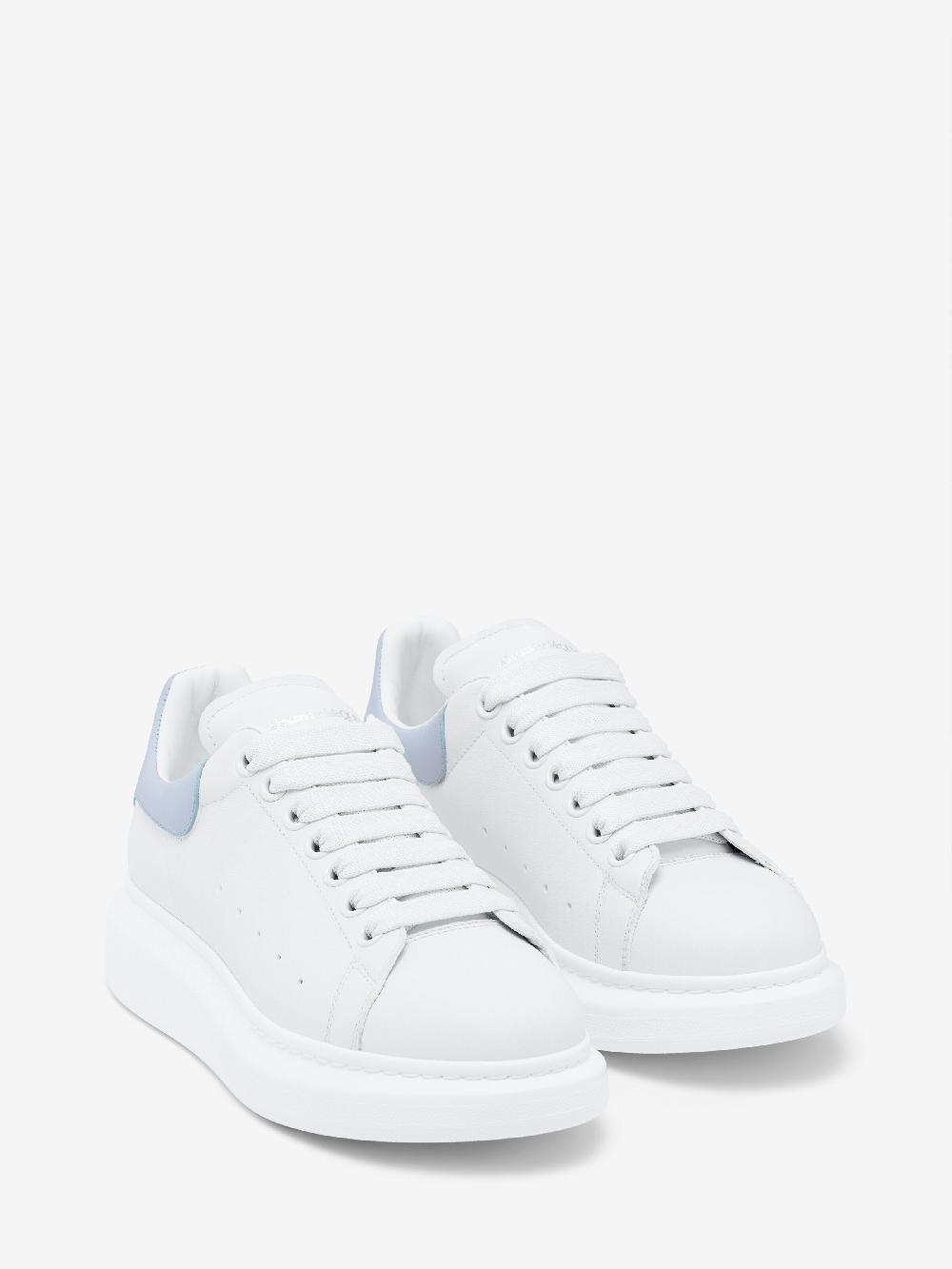 Mcq Alexander Mcqueen Women's Oversized Sneaker In White/Shirting Blue