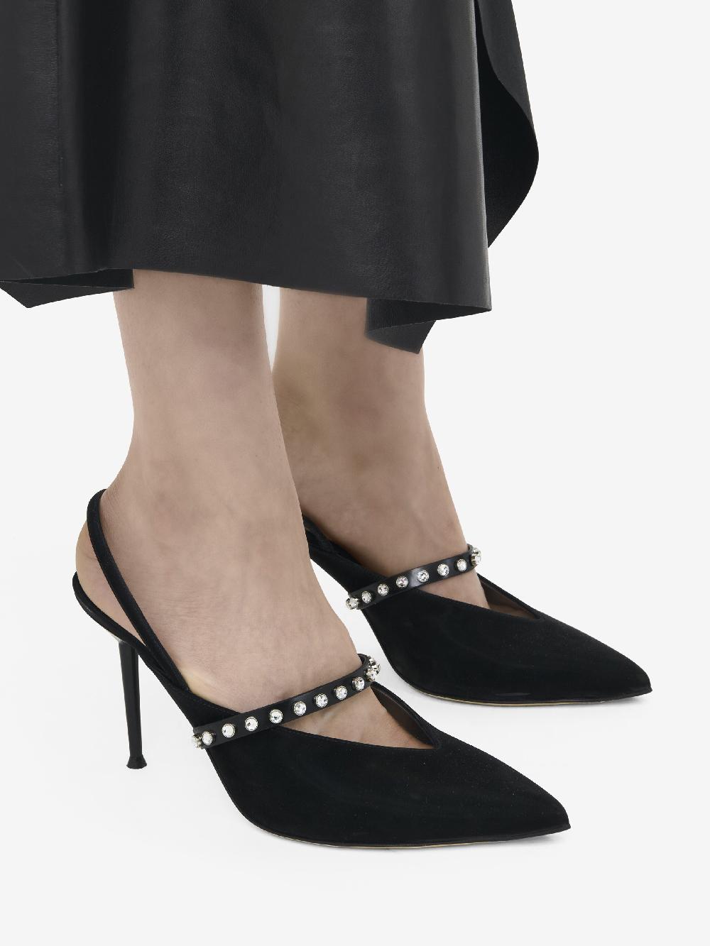 Mcq Alexander Mcqueen Women's Revel Slingback In Black