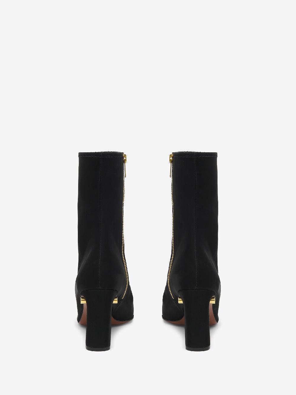 mcq alexander mcqueen Women's T-Bar Ankle Boot in Black/Gold