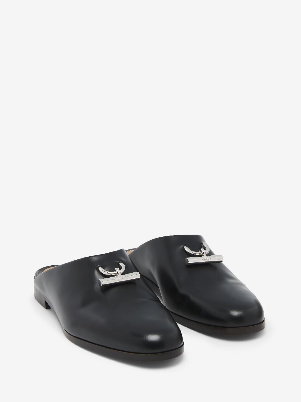 Mcq Alexander Mcqueen Women's T-Bar Slip On Mule In Black
