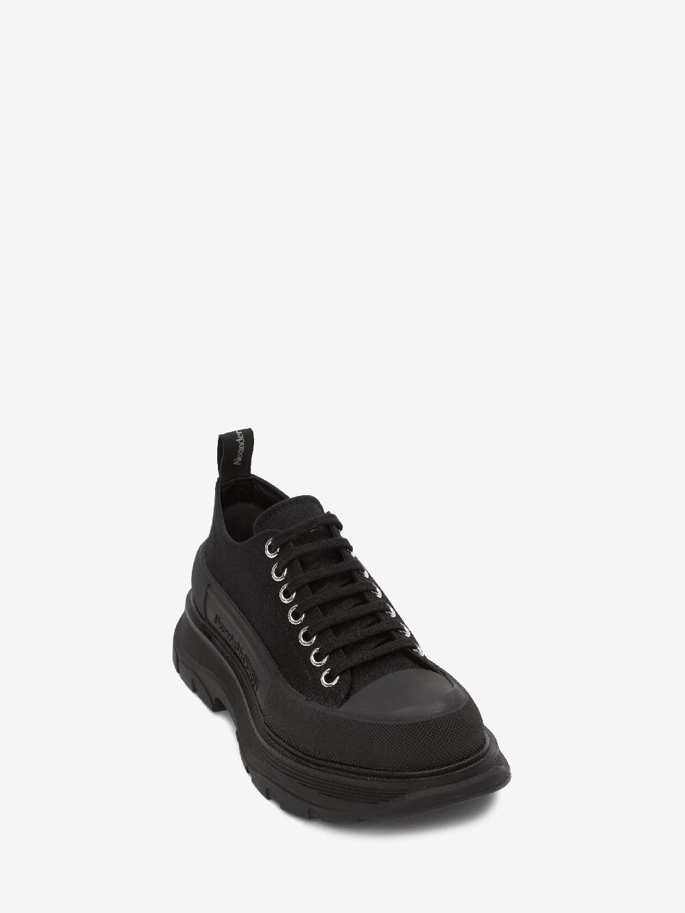 Mcq Alexander Mcqueen Women's Tread Slick Lace Up In Black