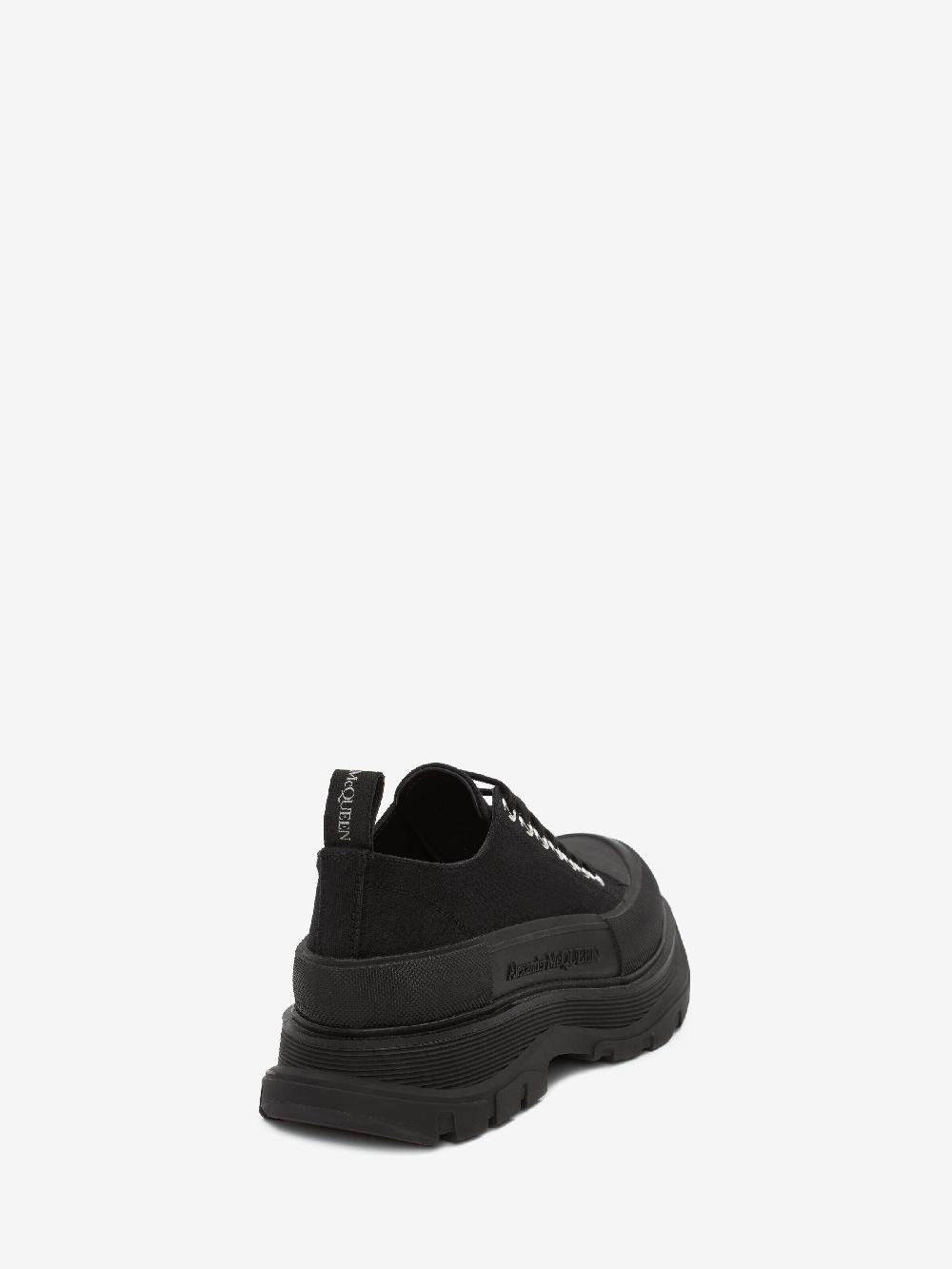 Mcq Alexander Mcqueen Women's Tread Slick Lace Up In Black