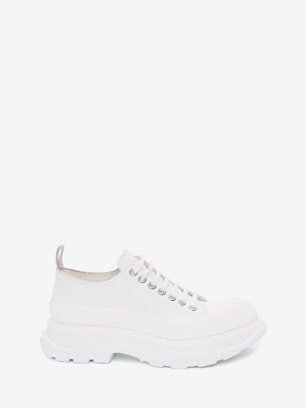 Mcq Alexander Mcqueen Women's Tread Slick Lace Up In White