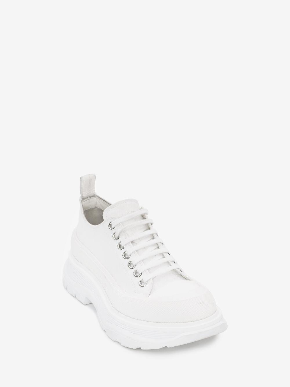 Mcq Alexander Mcqueen Women's Tread Slick Lace Up In White