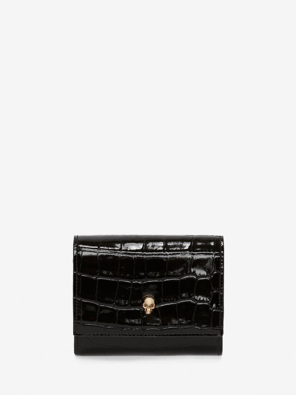 Mcq Alexander Mcqueen Women's Trifold Wallet In Black
