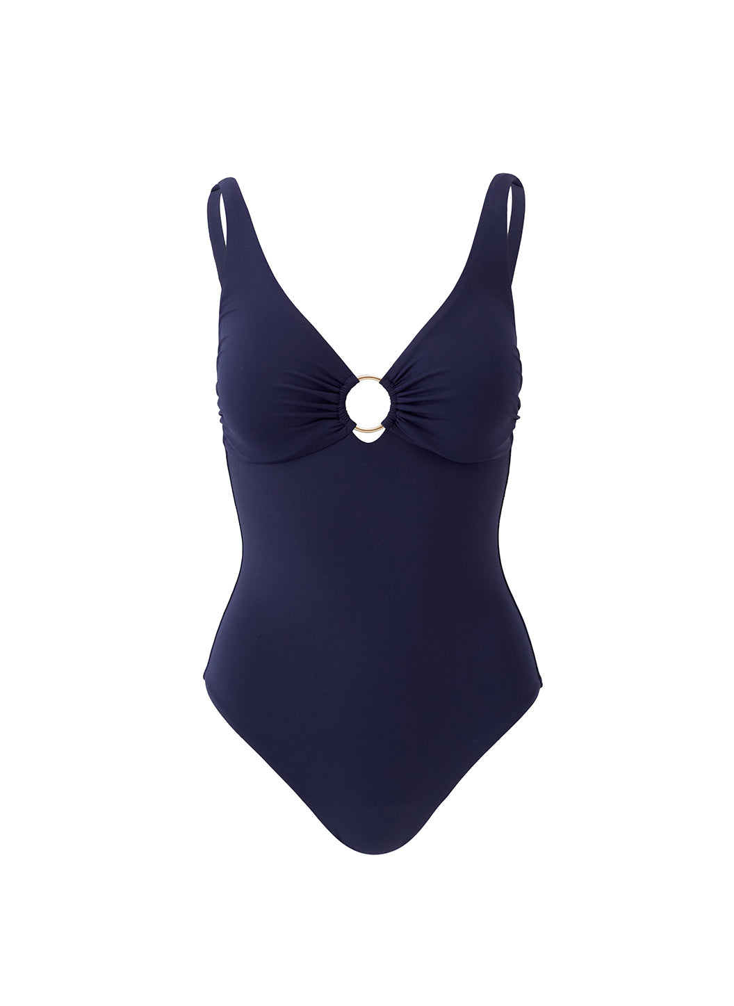 melissa odabash Abruzzo Navy Swimsuit