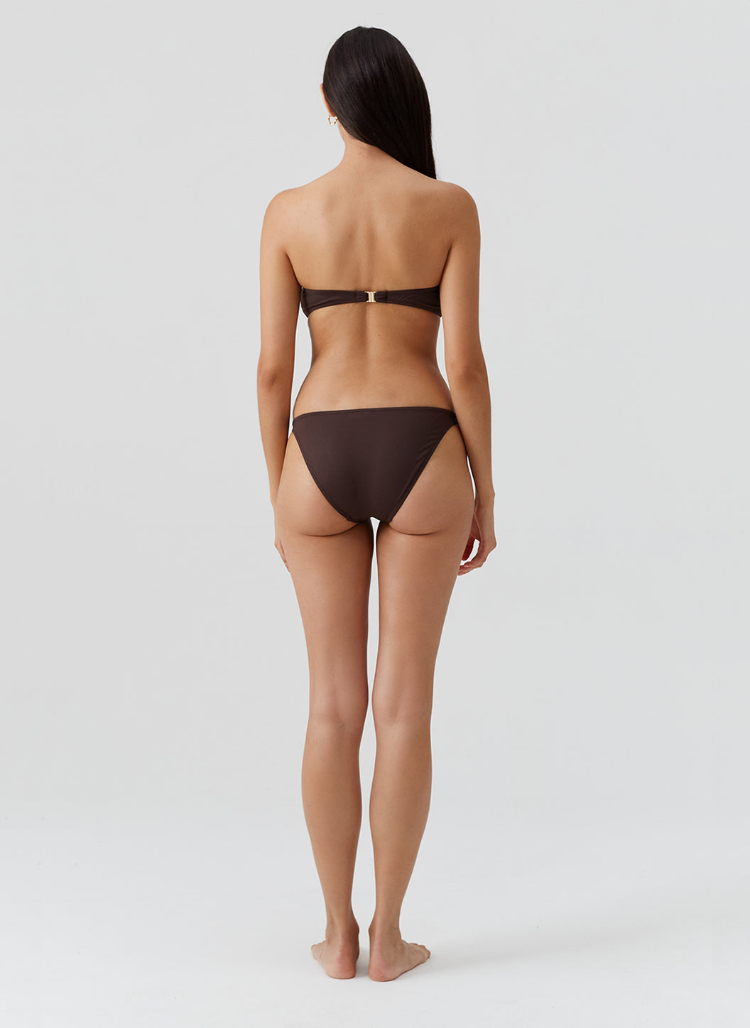 Melissa Odabash Alba Brown Bikini Top