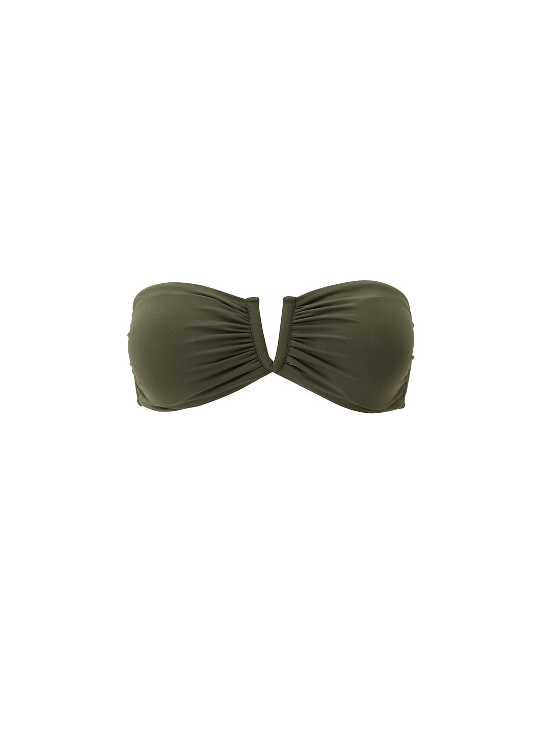 melissa odabash Alba Olive Bikini Top