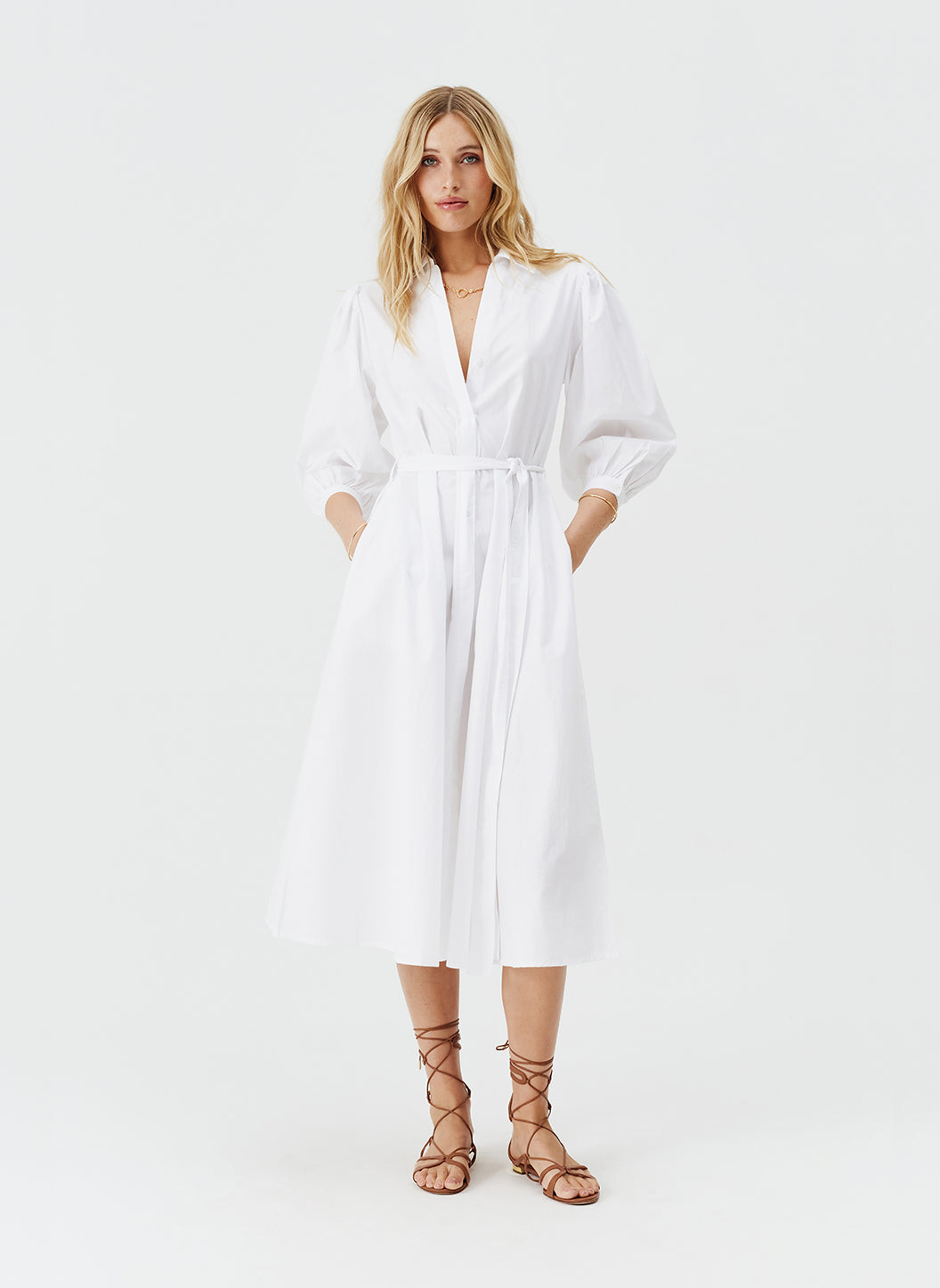 Melissa Odabash Alexandra White Dress