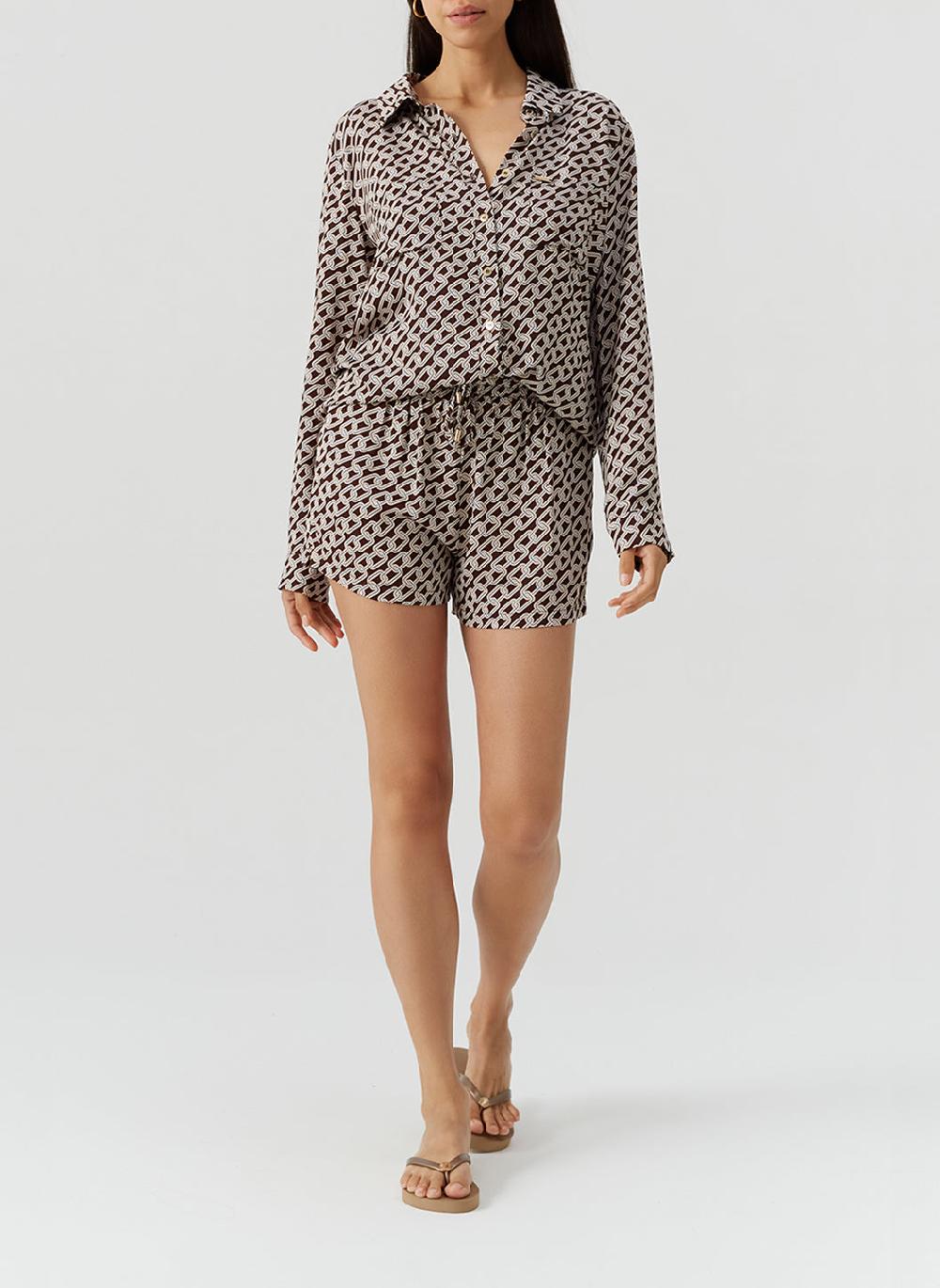 Melissa Odabash Annie Chain Shorts