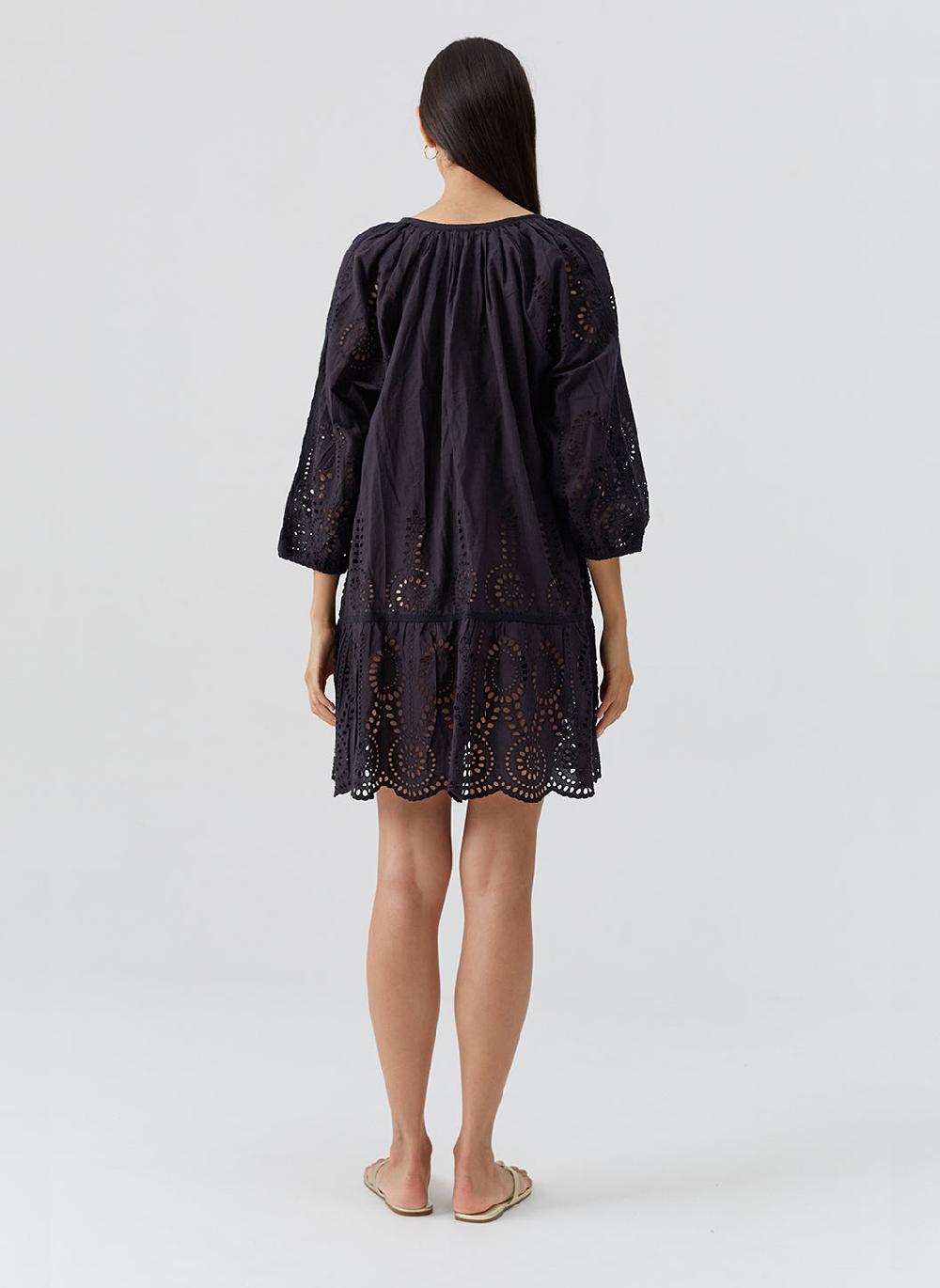 Melissa Odabash Ashley Black Kaftan