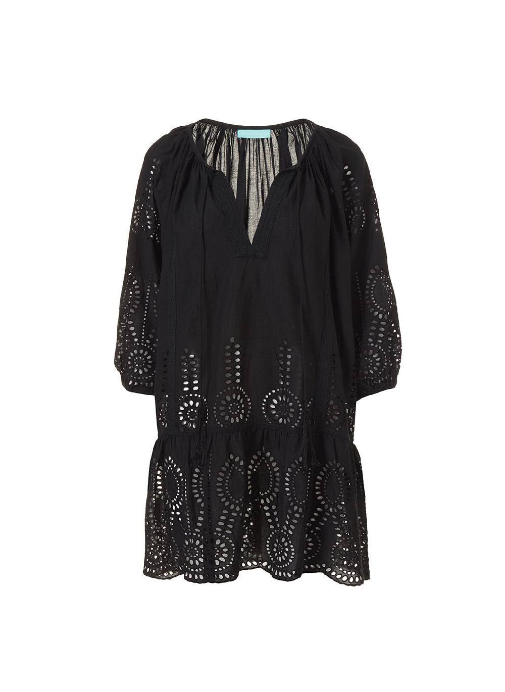melissa odabash Ashley Black Kaftan