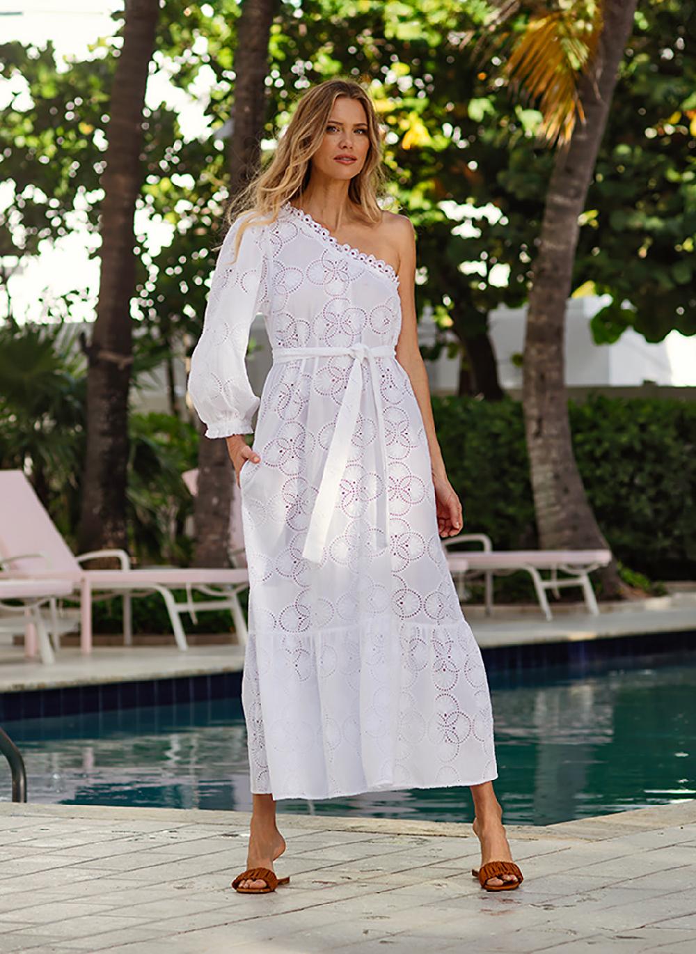 Melissa Odabash Autumn White Dress