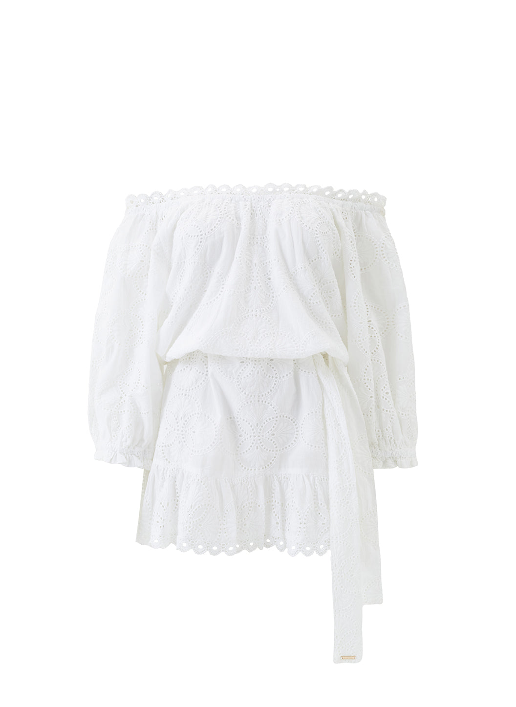 melissa odabash Avi White Dress