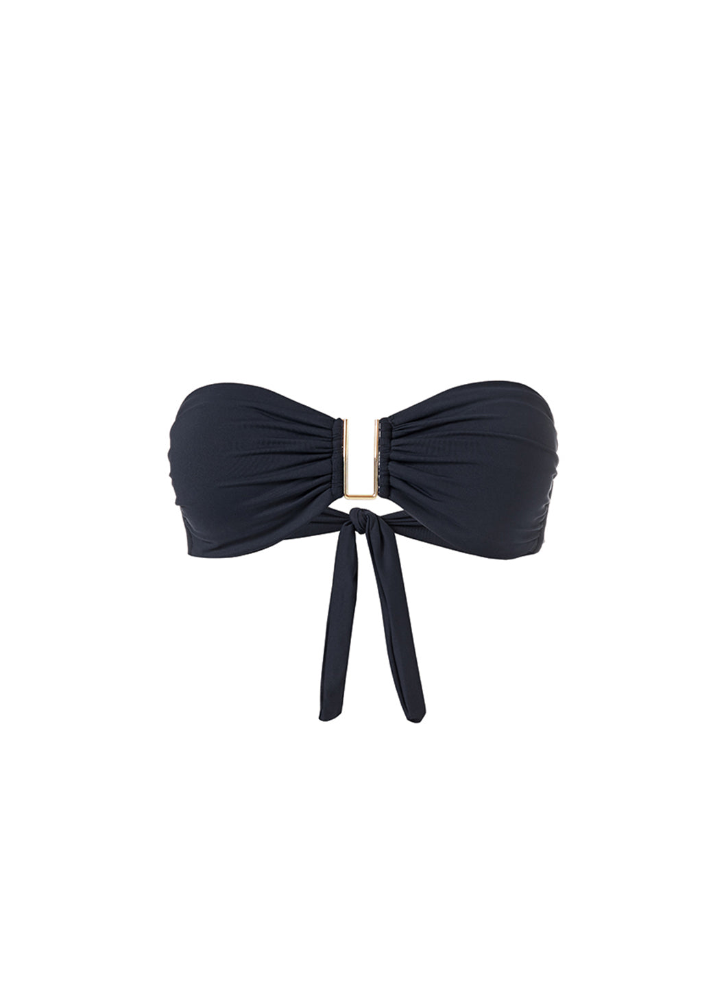 melissa odabash Barcelona Black Bikini Top