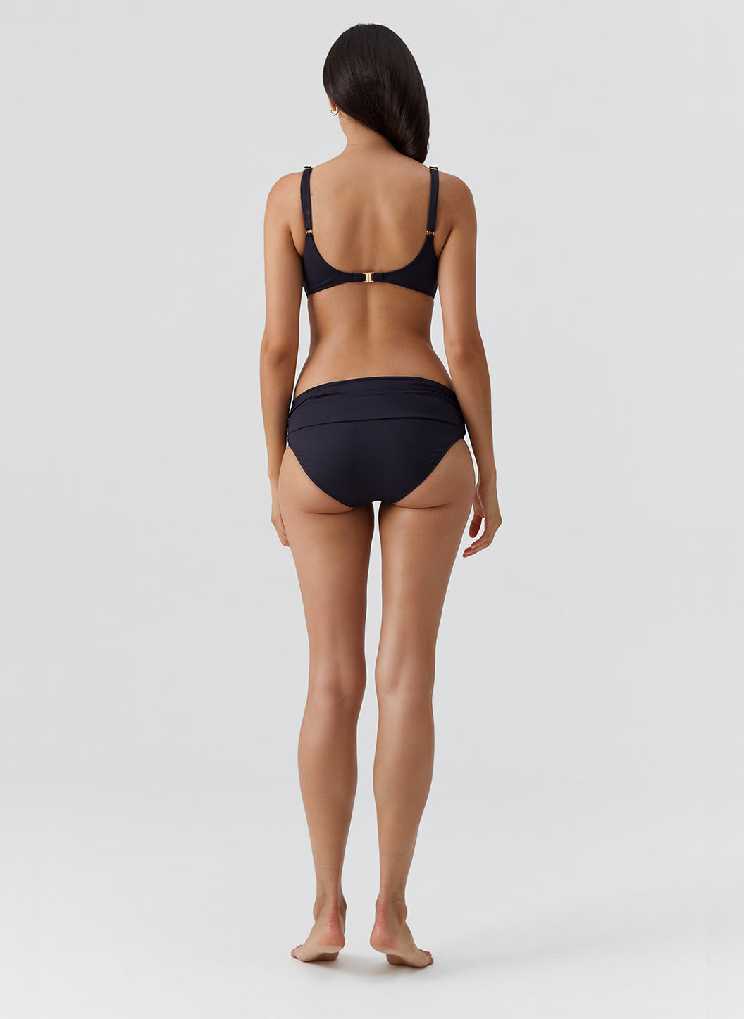 Melissa Odabash Bel Air Black Bikini Bottom