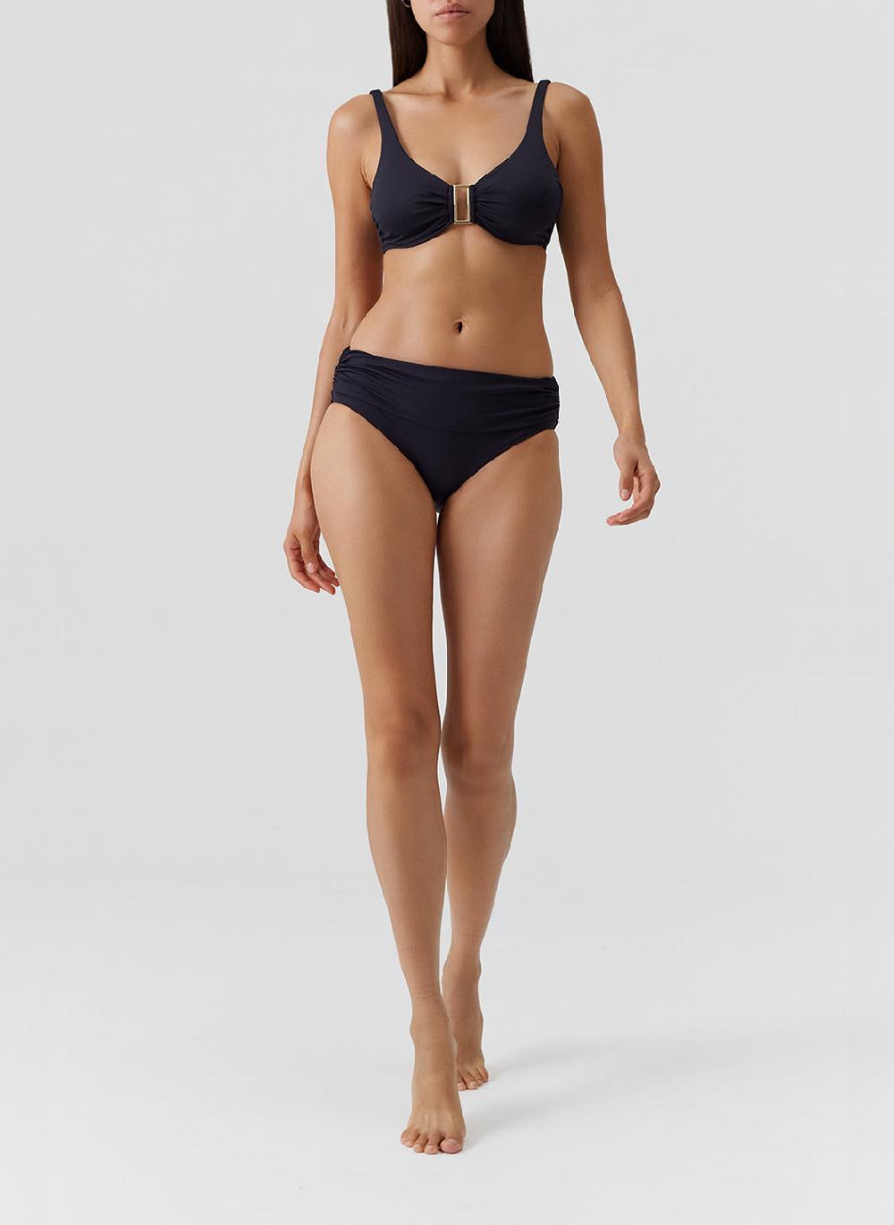 Melissa Odabash Bel Air Black Bikini Top