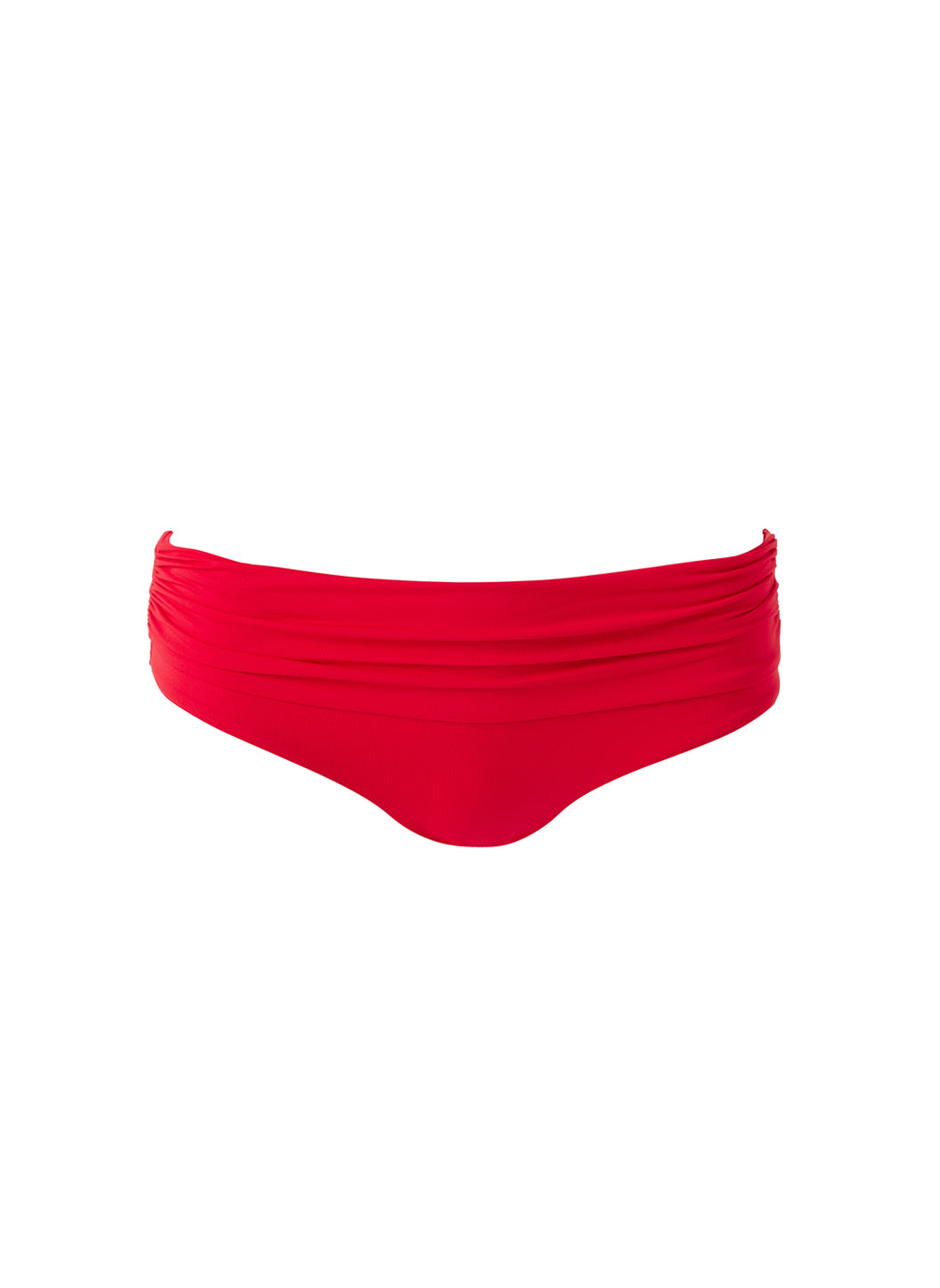 melissa odabash Bel Air Red Bikini Bottom