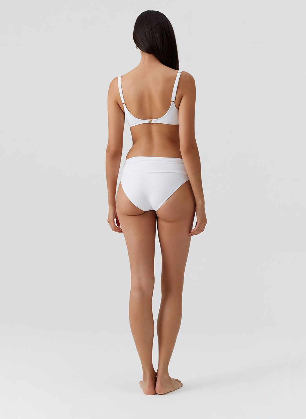 Melissa Odabash Bel Air White Bikini Bottom