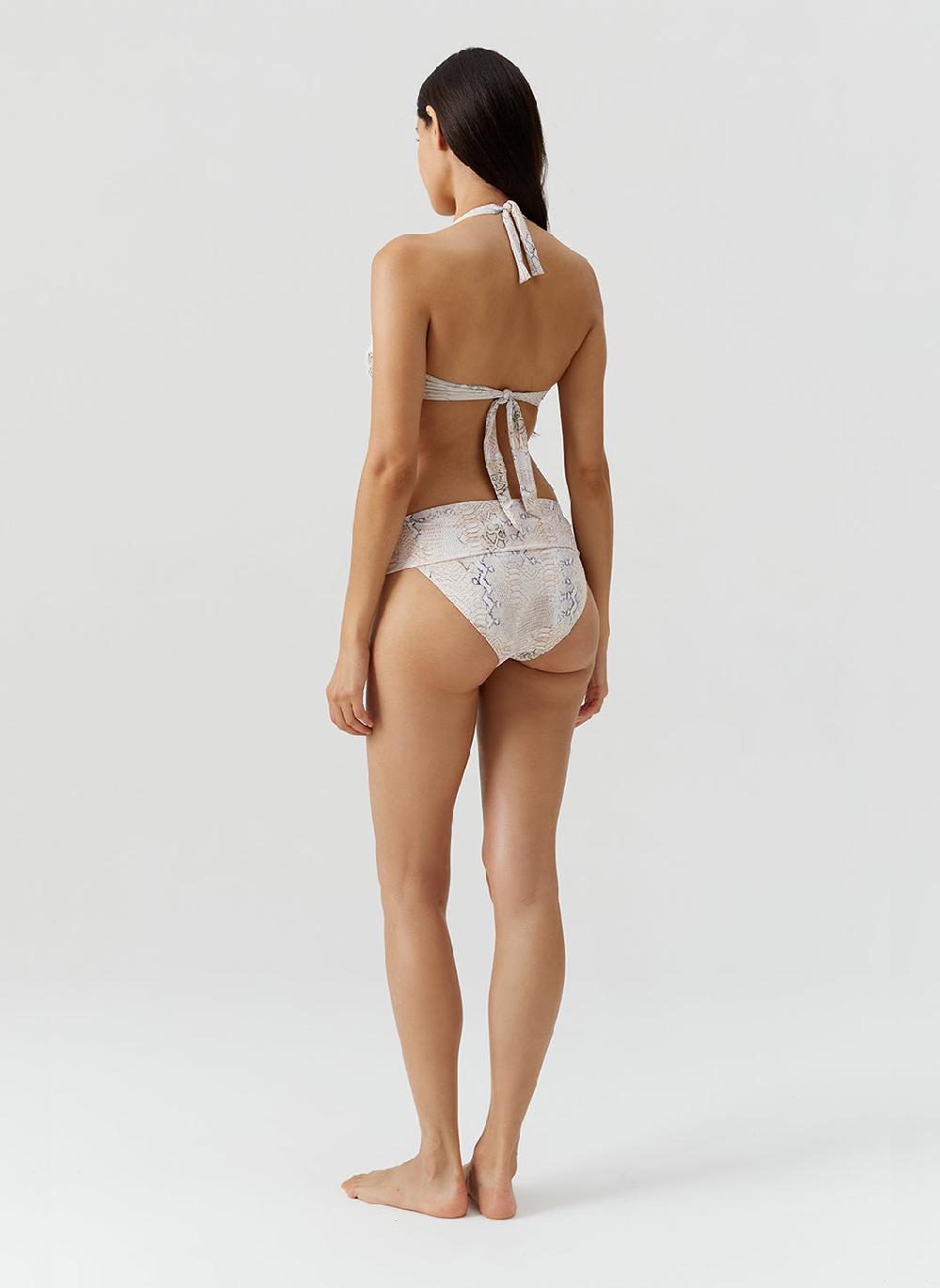 Melissa Odabash Brussels Lizard Bikini Top